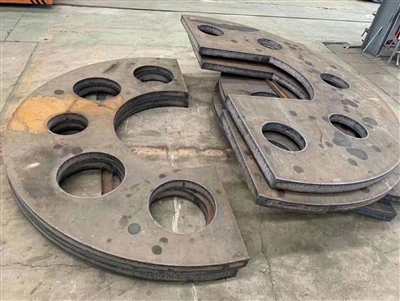 S355J2 Steel Plates Cut As Client's Drawing